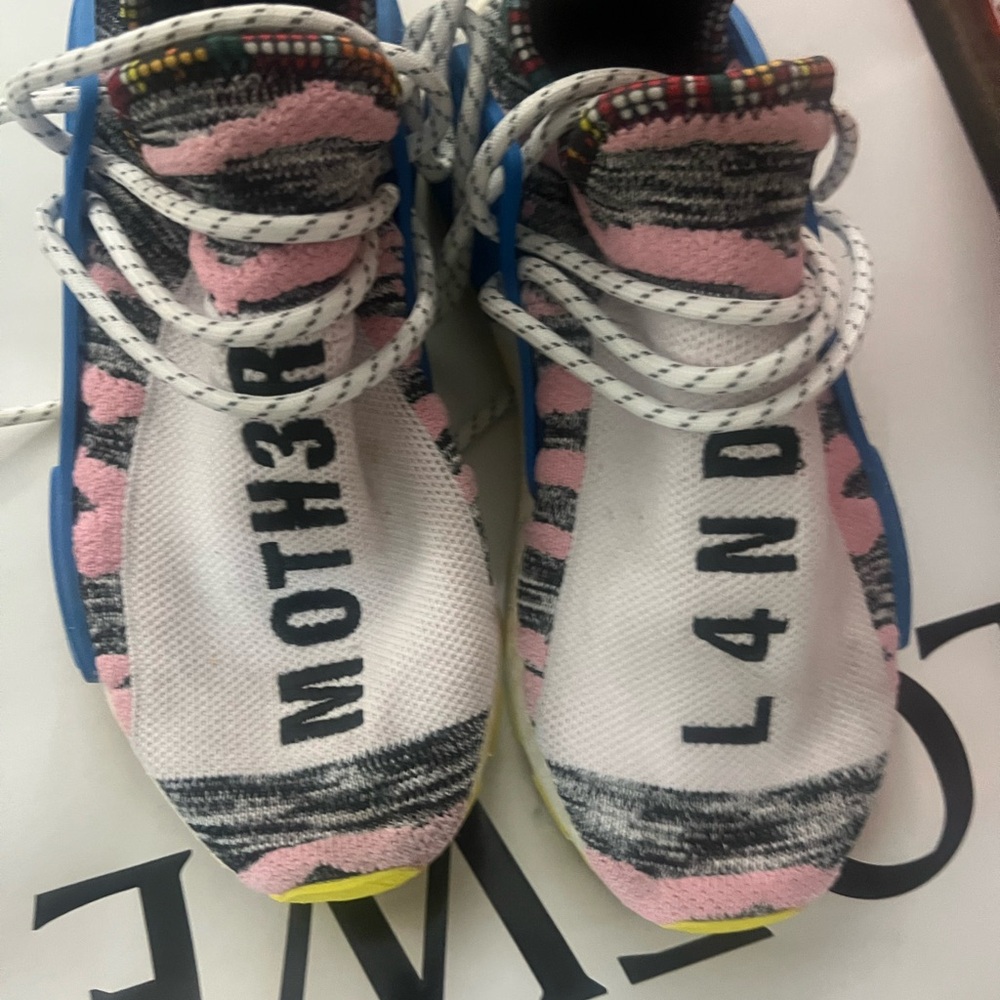 adidas Pink and Blue Sneakers